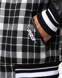 Pro Standard Las Vegas Raiders Pro Prep Plaid Jacket White/Black