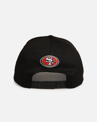 New Era San Francisco 49ers 'Upside Down Logo' 9FORTY A-Frame Snapback Black
