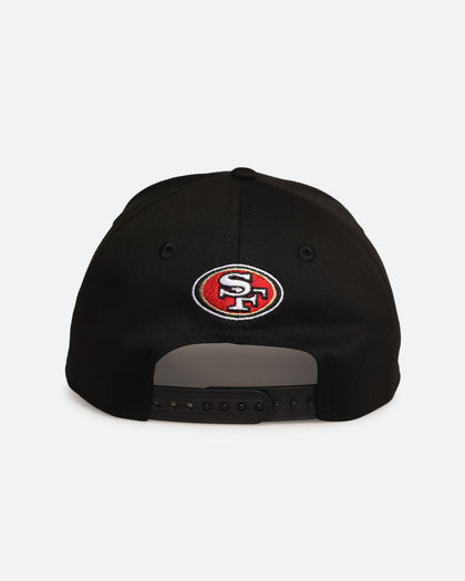 New Era San Francisco 49ers 'Upside Down Logo' 9FORTY A-Frame Snapback Black