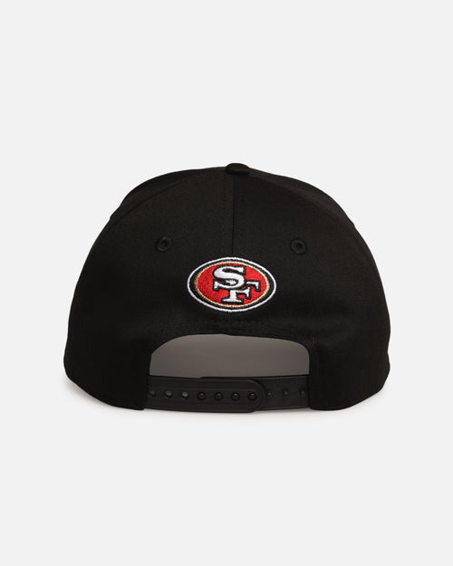New Era San Francisco 49ers 'Upside Down Logo' 9FORTY A-Frame Snapback Black