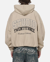 XXIII Studio Hoodie Stone/Black