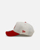 New Era Los Angeles Dodgers 'Strawberry' 9FORTY A-Frame Snapback Chrome/Red