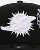 New Era Miami Dolphins 'Ornate Rose' 9FORTY A-Frame Snapback Black/White