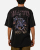 73Studio Marvel Galactus Vintage T-Shirt Black Acidwash