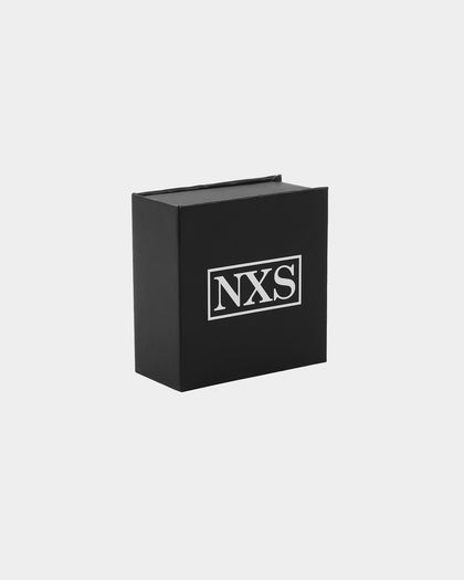 NXS Cross Earring Iced Gold