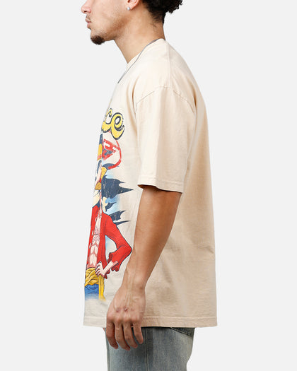 Hypland X One Piece Luffy Jumbo T-Shirt Cream