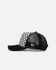 New Era Los Angeles Dodgers 'Checker Trucker' 9FORTY A-Frame Trucker Snapback White