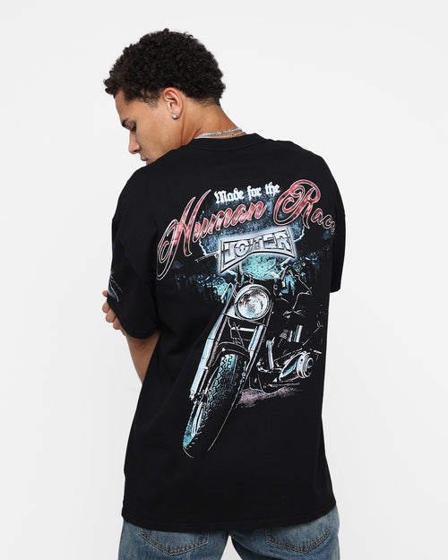 Loiter Midnight Route T-Shirt Black