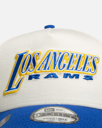 New Era Los Angeles Rams "NFL 26 AU Two Tone Chrome" 9Forty A-Frame Snapback Official Team Colours