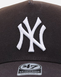 47 Brand New York Yankees 'Sun Fade' in 47 Offside Snapback Charcoal