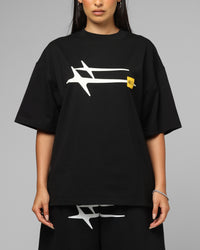 Loiter Hybrid Premium T-Shirt Black