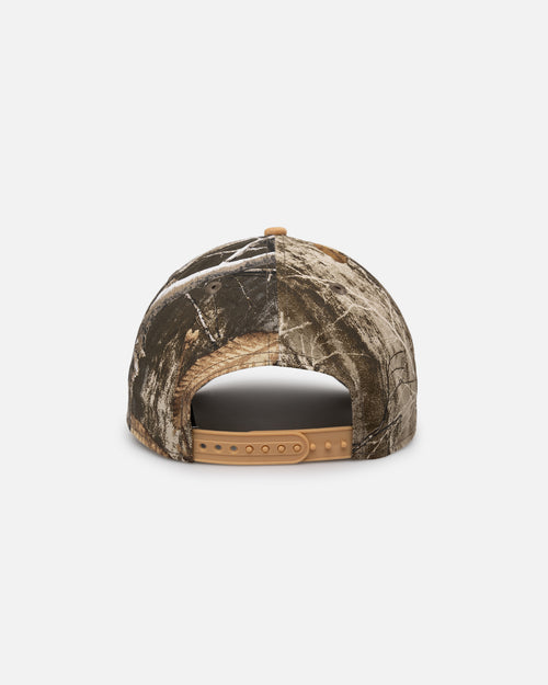 New Era New York Yankees 'Real Tree Tan Suede' 9FORTY A-Frame Snapback Real Tree