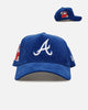 New Era Atlanta Braves 'Cord Tones' 9FORTY A-Frame Snapback Light Royal
