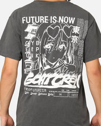 73Studio UWU Girl T-Shirt Off Black