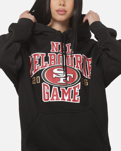 New Era San Francisco 49ers Melbourne Game Hoodie Black