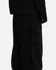 Loiter Combat Cargo Pants Washed Black