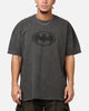 73Studio X DC Batman Batman Logos Heavyweight T-Shirt Black Wash