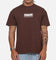 Carre Box Check T-Shirt Brown