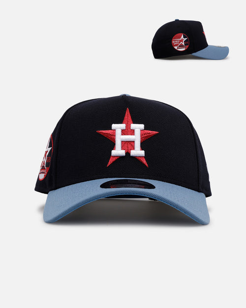 New Era Houston Astros 'Crossover' 9FORTY A-Frame Snapback Navy