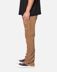 MNML B682 Flare Corduroy Repair Pants Brown