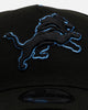 New Era Detroit Lions 'Outline' 9FORTY A-Frame Snapback Black