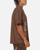 Saint Morta Baroque Button Up Shirt Dark Earth