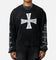 MNML Washed Chopper Thermal Long Sleeve T-Shirt Washed Black