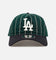 New Era Los Angeles Dodgers 'Pinstripe' 9FORTY A-Frame Snapback Dark Green