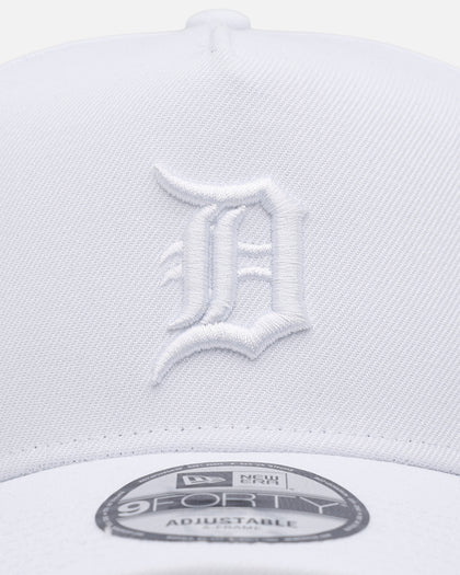 New Era Detroit Tigers 'Easy White' 9FORTY A-Frame Snapback White/White