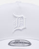New Era Detroit Tigers 'Easy White' 9FORTY A-Frame Snapback White/White