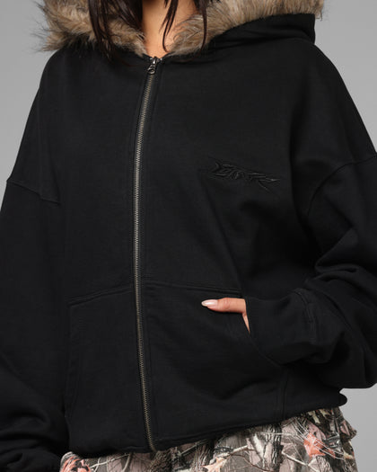 Loiter Purity Zip Hoodie Black