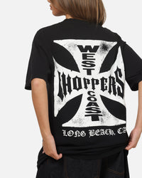 West Coast Choppers Raid T-Shirt Black Vintage