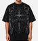 Saint Morta Renaissance Boxy T-Shirt Washed Black