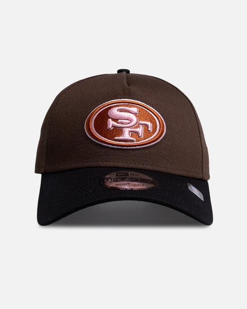 New Era San Francisco 49ers 9Forty A-Frame Snapback Walnut