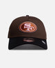New Era San Francisco 49ers 9Forty A-Frame Snapback Walnut
