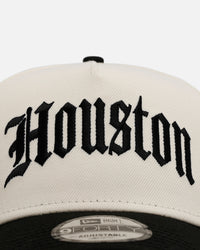 New Era Houston Astros 'City Pack' 9FORTY A-Frame Snapback Chrome/Black