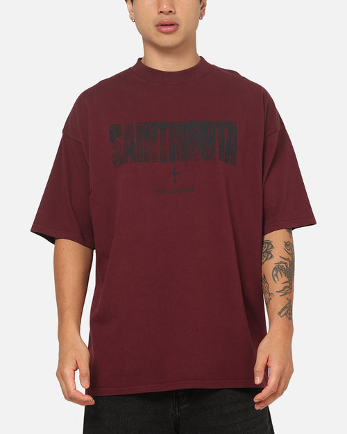 Saint Morta Exile Boxy T-Shirt Pigment Washed