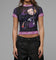 Loiter X ONE PIECE Women's Robin Mesh T-Shirt Black