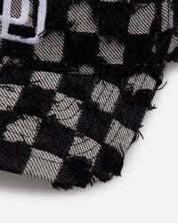 New Era San Diego Padres 'Frayed Checkerboard' 9FORTY A-Frame Snapback Black/Grey
