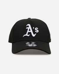 New Era Oakland Athletics 'Easy Black and White' 9FORTY A-Frame Snapback Black/White