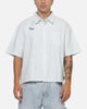 Carre District Woven Button Up Shirt Antique White