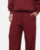 Carre Rivet Trackpants Burgundy