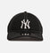 New Era New York Yankees 'Contrast Chrome' 9TWENTY Casual Trucker Strapback Black