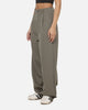 Carre Heritage Pleated Pants Sage Pinstripe