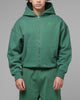 Loiter Ultra Hybrid Zip Hoodie Green