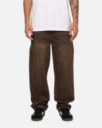 Carre Union Straight Fit Jeans Washed Brown