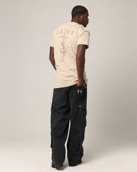 Saint Morta Daggers Lafayette T-Shirt Stone/Brown