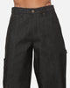 Carre Baggy Carpenter Jeans Raw Black