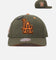 Mitchell & Ness Los Angeles Dodgers 'Harmony Of Hues' Pro Crown Snapback Olive/Orange