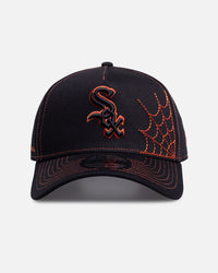 New Era Chicago White Sox 'Spider Web' 9FORTY A-Frame Snapback Black/Orange